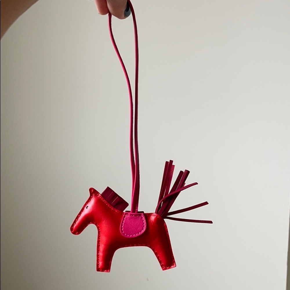 【sold】Hermès rodeo PM, new, authentic. Red/pink - Picture 3 of 7